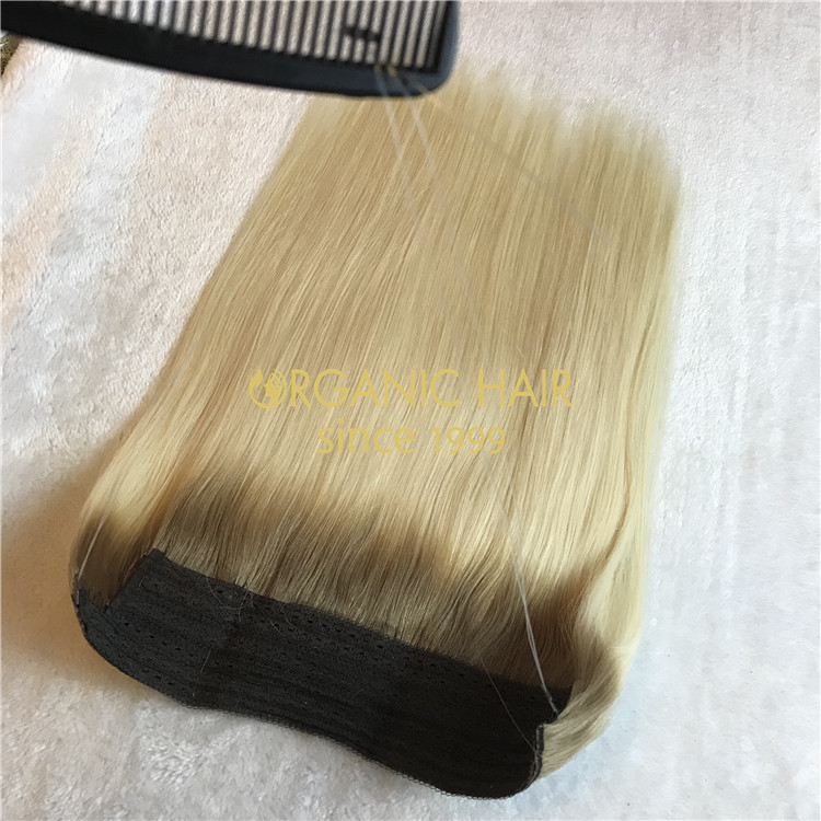 Ombre #8/60 color human halo hair on sale x115